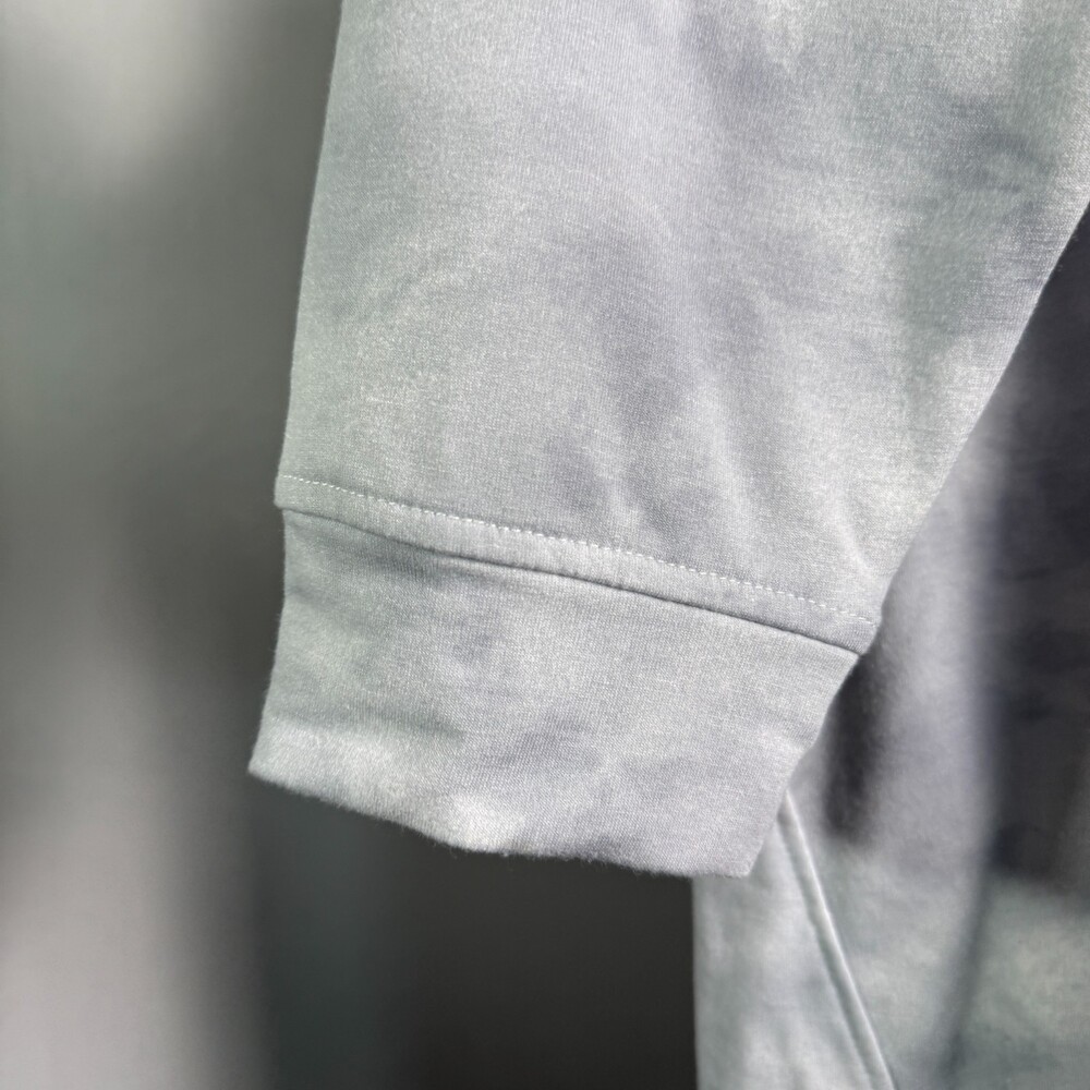 Rae Dunn Women's 1X Sweatshirt "Choose Love" Gray Tie Dye Long Sleeve Pullover - Picture 5 of 11